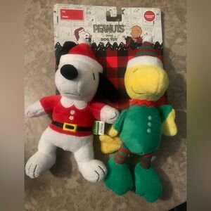Peanuts Snoopy and Woodstock 2-Pk Dog Toys